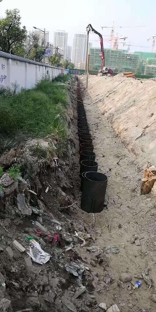 PC組合工法樁-浙江中南建設(shè)集團(tuán)有限公司(圖5)