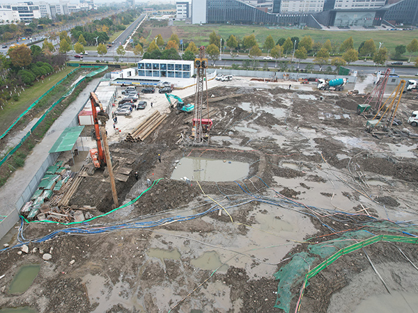 PC組合工法樁-海寧樂派芯園項目