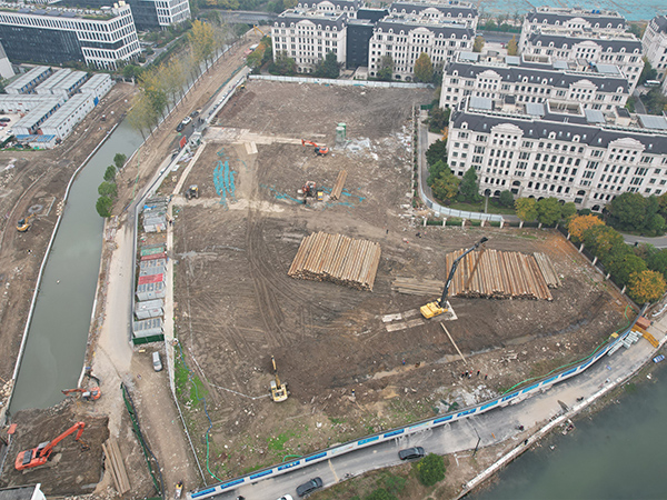 ?PC組合工法樁-蕭政工出 （2022)4號地塊項目